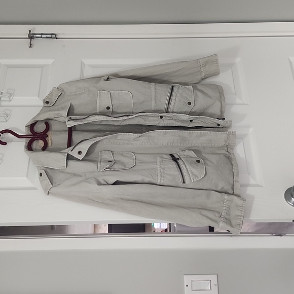 Lily Aldridge for Velvet jacket wirh zipper and snap closure - Picture 2 of 11